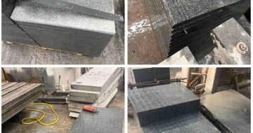 温州 芝麻黑地铺石材