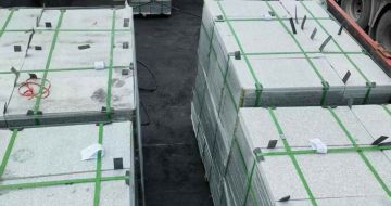 温州 芝麻白3公分火烧成品-发货