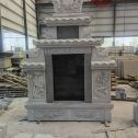 温州 芝麻灰高档墓碑、土墓，一套也支持定做
