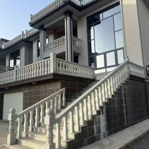 温州 芝麻白别墅阳台栏杆，楼梯栏杆