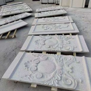 温州 芝麻白干挂雕花板