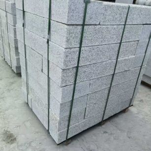 温州 芙蓉白火烧两面路沿石