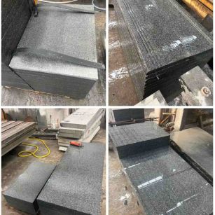 温州 芝麻黑地铺石材