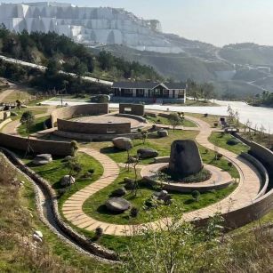 温州仿古石铺装整体效果