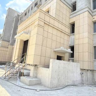 温州 黄金麻干挂，工地实拍