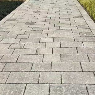 温州仿古石铺装效果