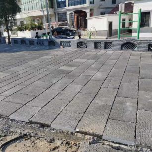 温州仿古石铺装效果