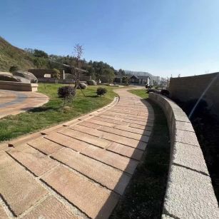 温州仿古石铺装效果