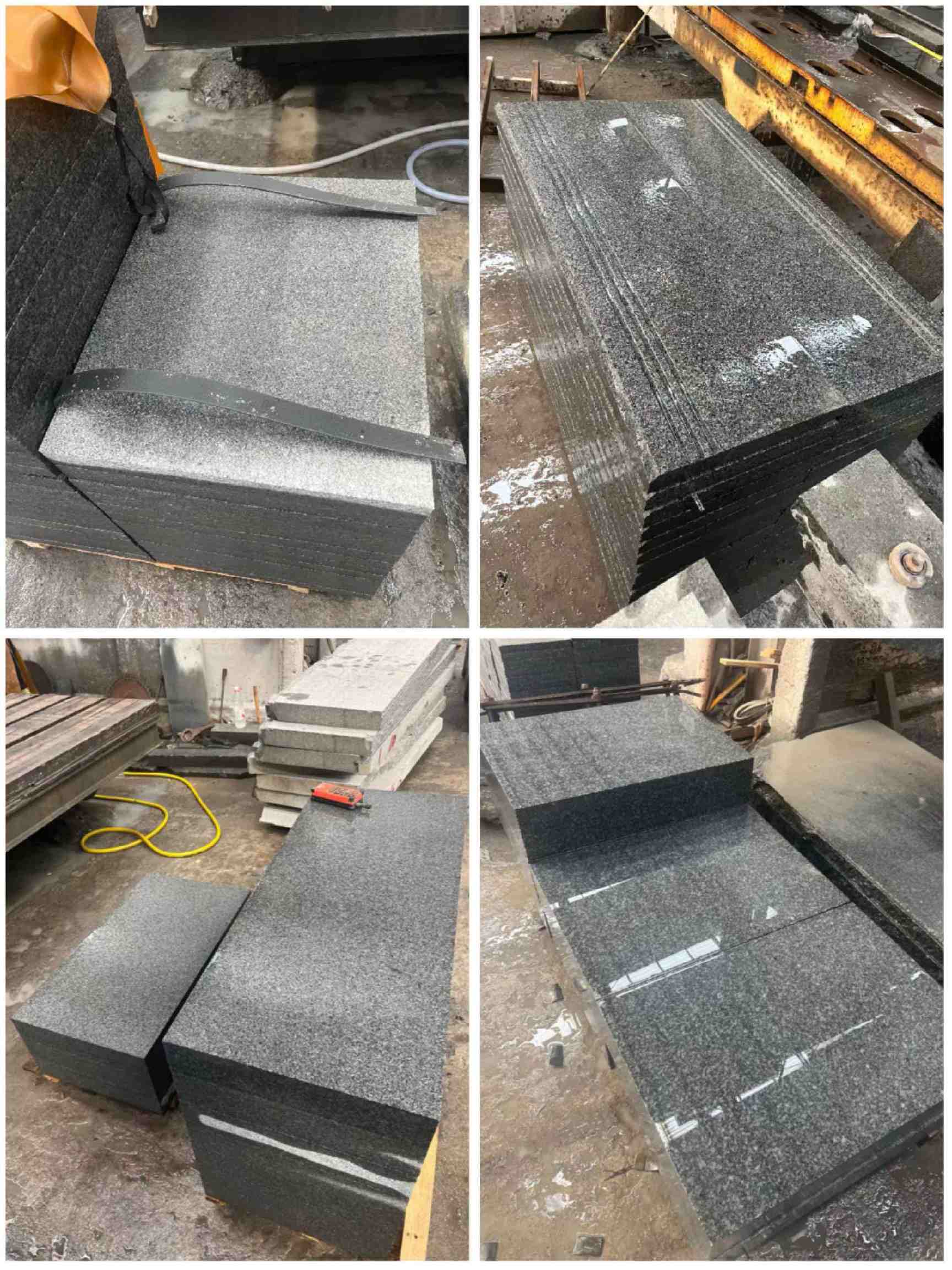 温州 芝麻黑地铺石材