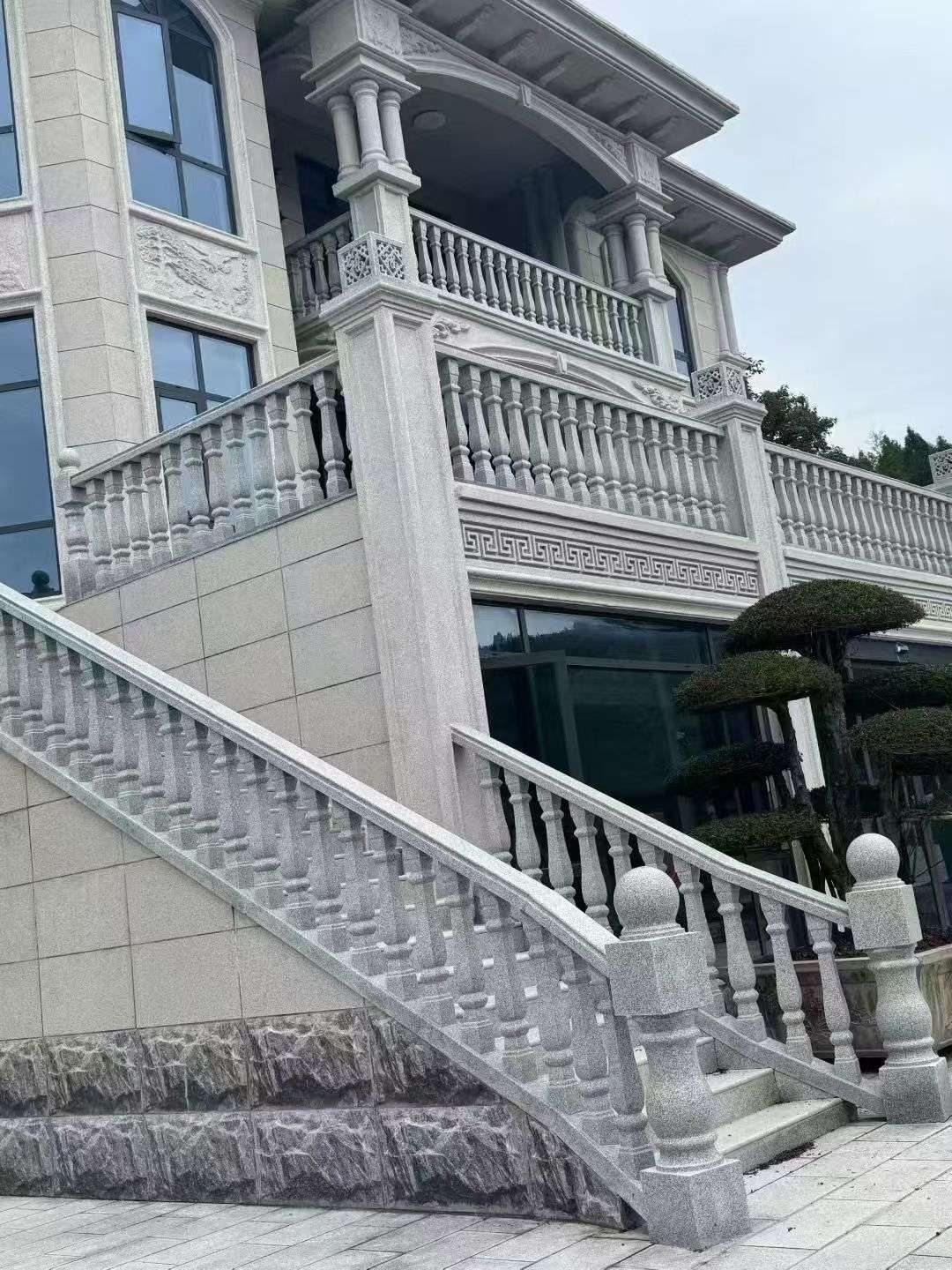 温州 芝麻白别墅，栏杆