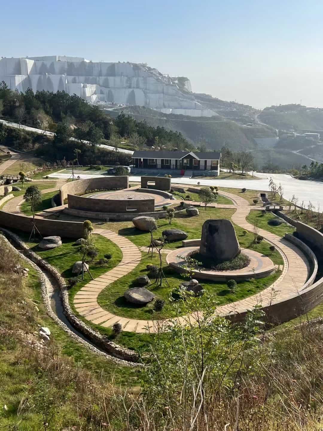 温州仿古石铺装整体效果