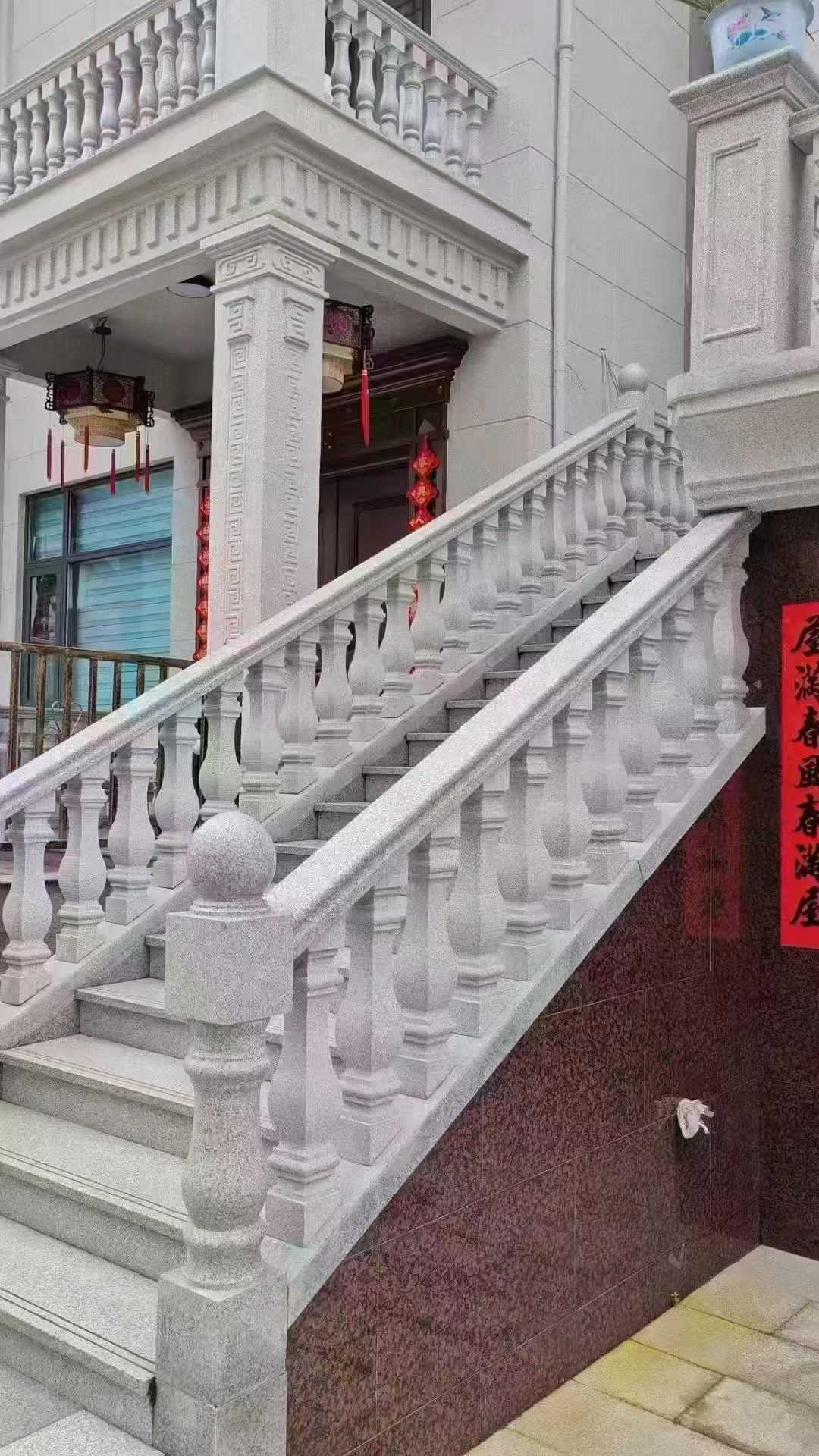 温州 天然石材 阳台庭院护栏、栏杆