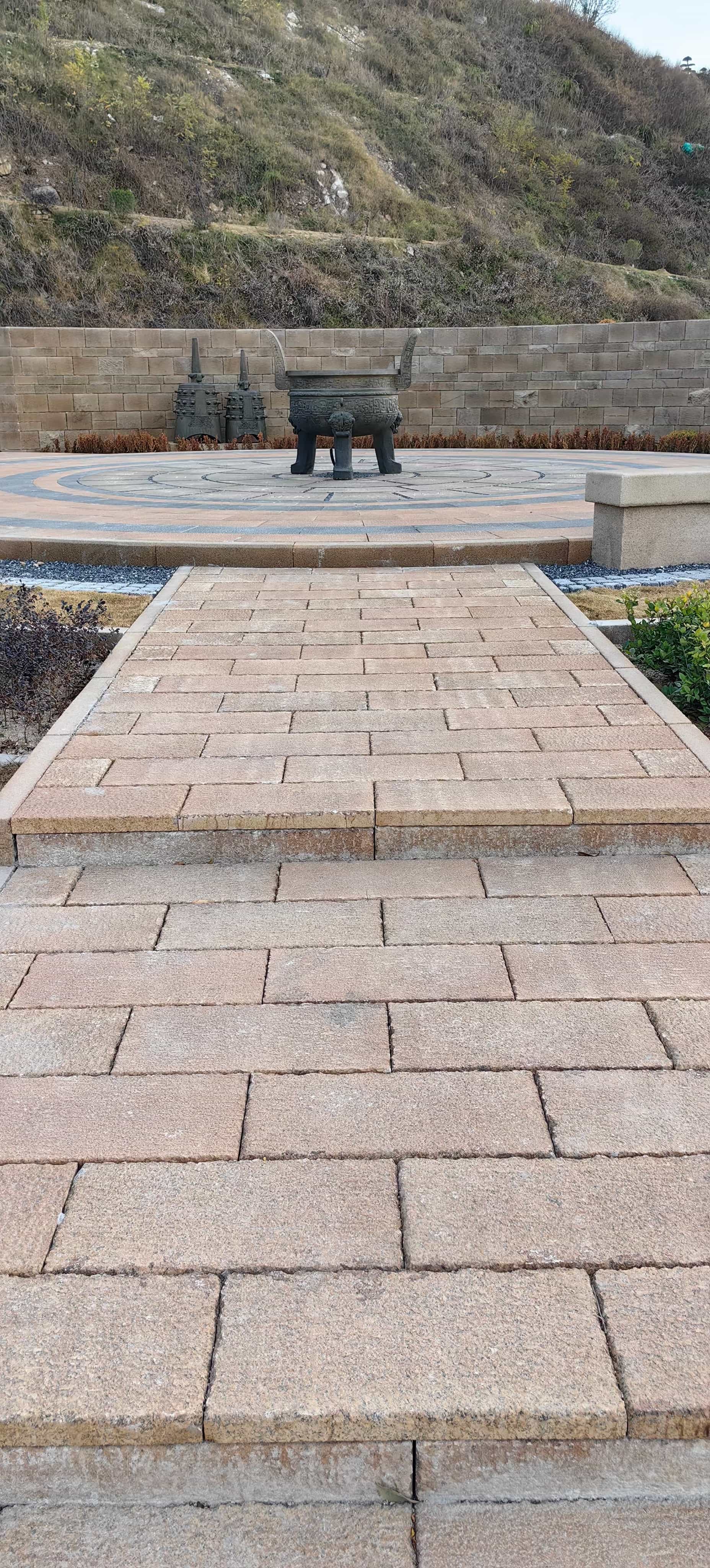 温州仿古石铺装效果