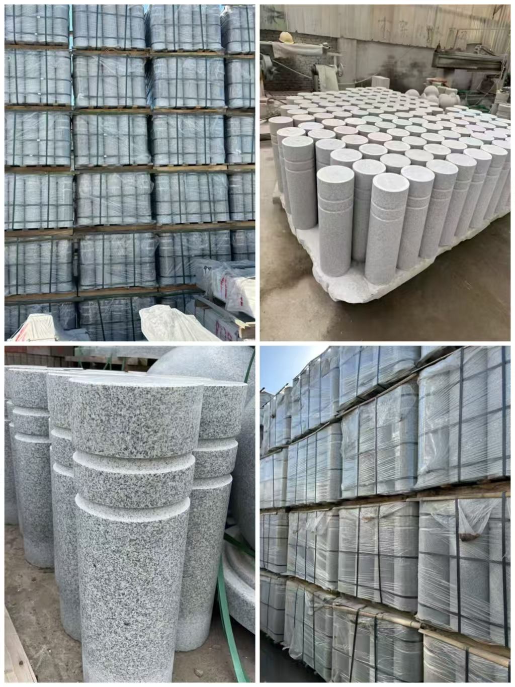 温州 芝麻白花岗岩挡车柱、隔离柱多少钱