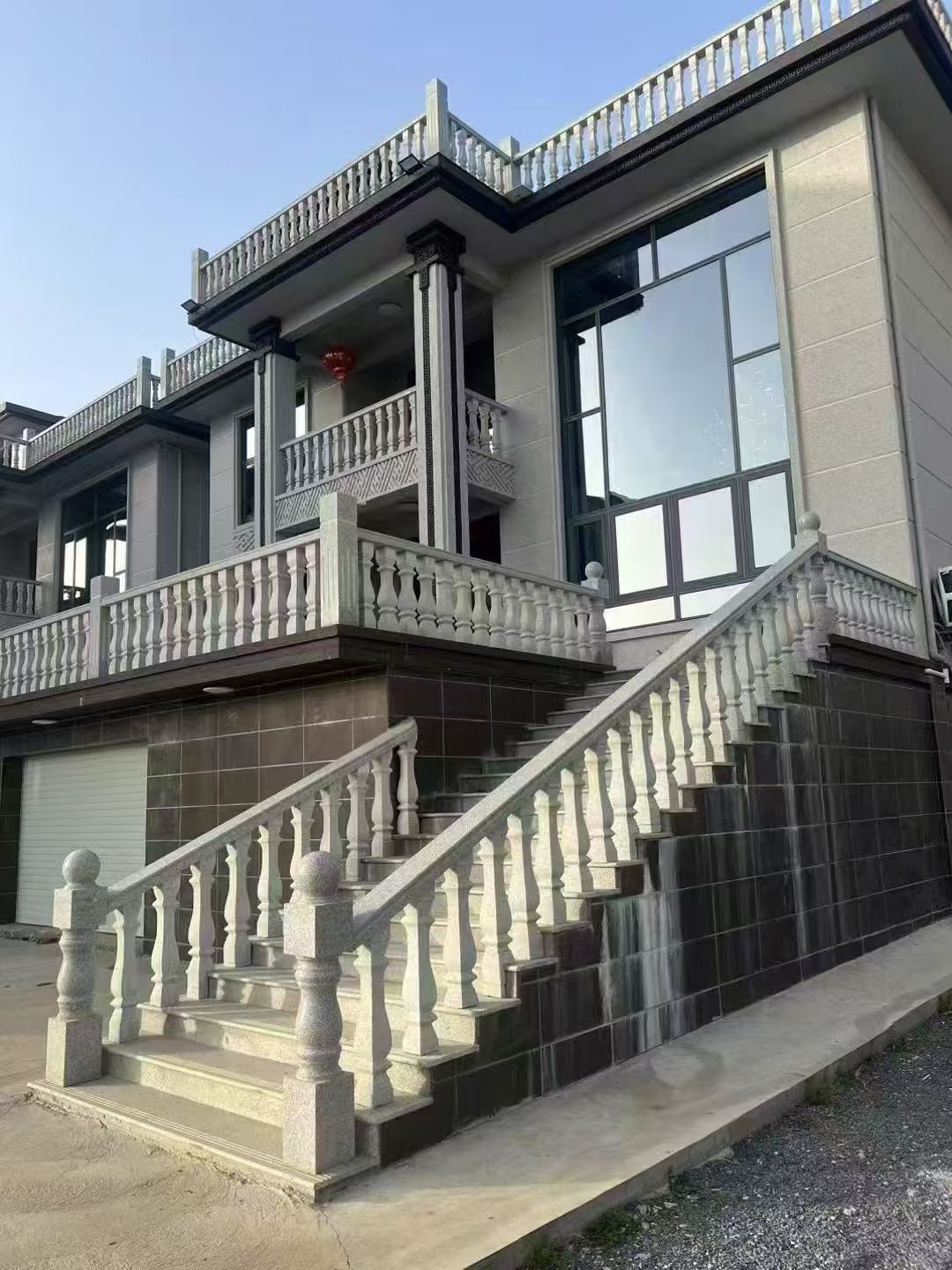 温州 芝麻白别墅阳台栏杆，楼梯栏杆