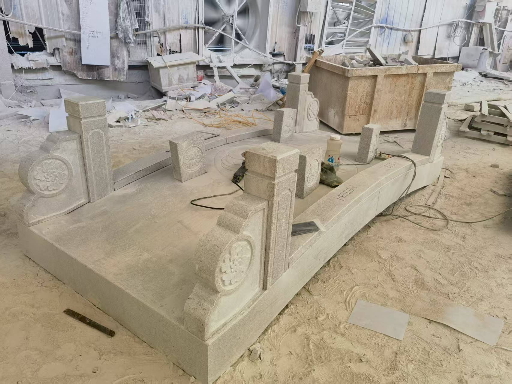 温州 芝麻灰火烧面石桥-拼装