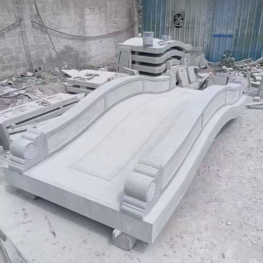 温州 芝麻灰花岗岩园林景观 小石桥