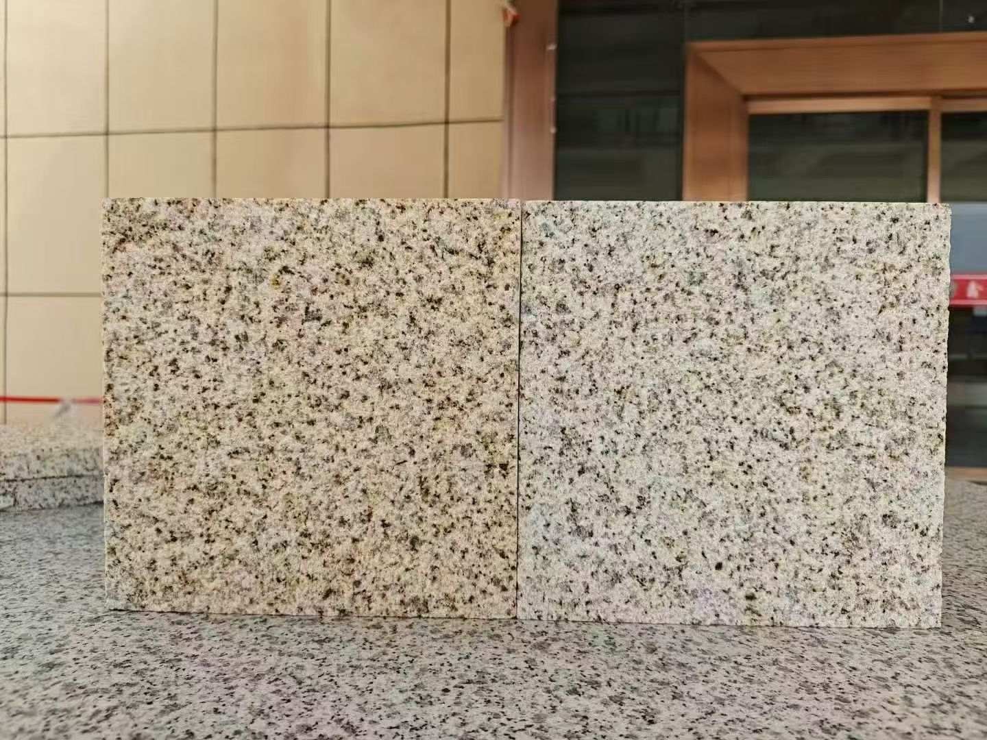 温州 黄金麻荔枝面，中黄与浅黄