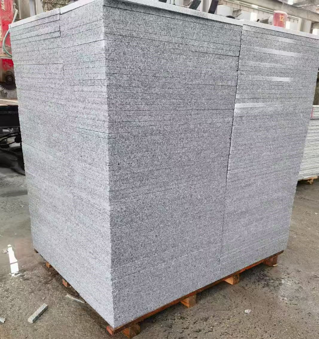 温州 火烧面地铺石，街道广场园林市政工程板，1.8~5.0厚均有现货