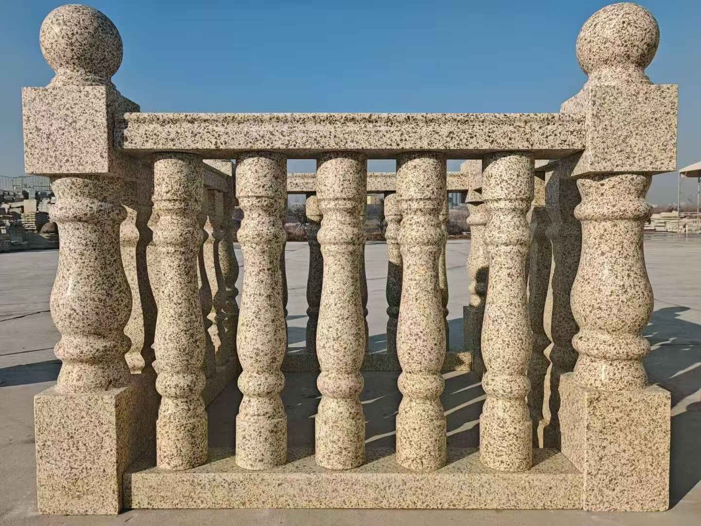 温州 黄金麻栏杆（扶手，花瓶柱，将军柱）