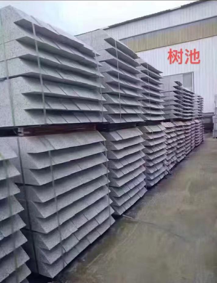 温州 芝麻灰切头树池